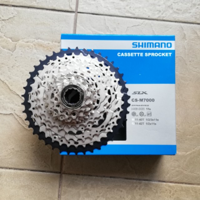 shimano slx m7000 11 speed cassette