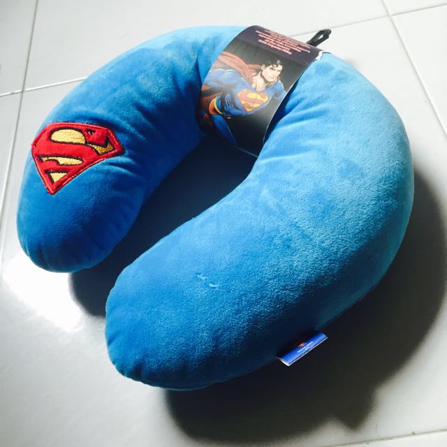 Superman store neck pillow