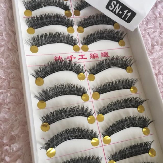 Taiwan Lashes SN Edition (Category: Face Care) located in Marikina City. Submitted by peavydenissehmua (Listing ID 138899807, Image 2). Description: Php 150/box 10 pairs Wholesale 10pcs up. 130.