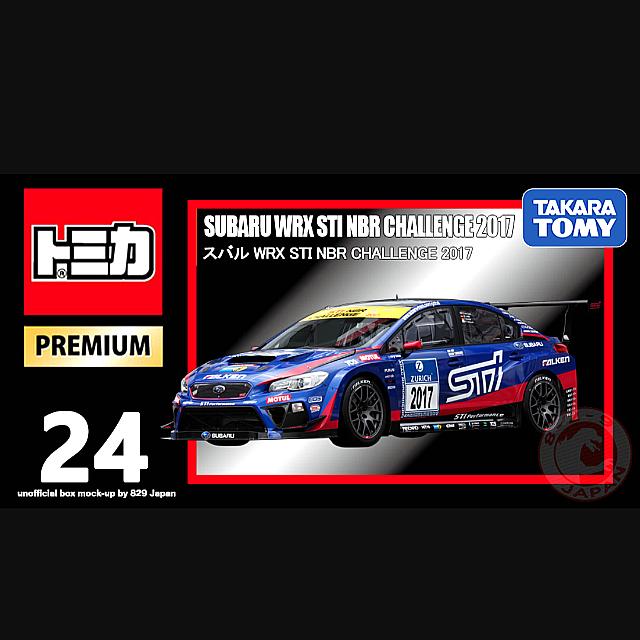 tomica premium subaru wrx sti