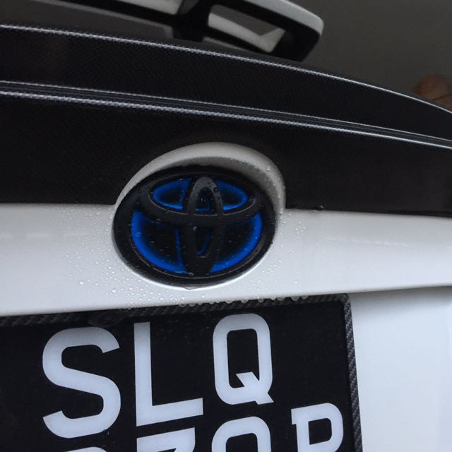 Toyota C-HR plasti dip black logo services, Car Accessories on Carousell Toyota C-HR plasti dip black logo services, Car Accessories on Carousell