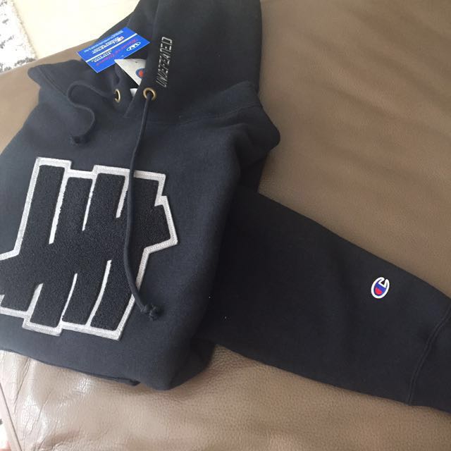 undefeated x champion hoodie