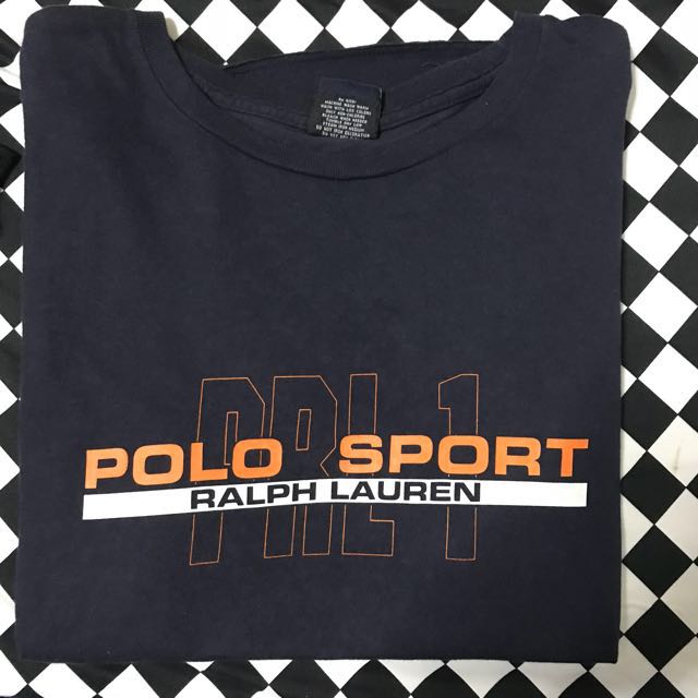Vintage Polo Sport PRL, Men's Fashion, Tops & Sets, Tshirts & Polo ...