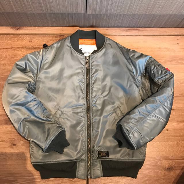 Wtaps MA1 jacket 14aw MA-1, 男裝, 外套及戶外衣服- Carousell