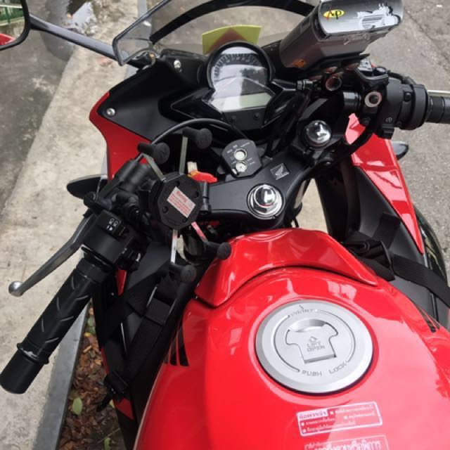 cbr500r phone mount