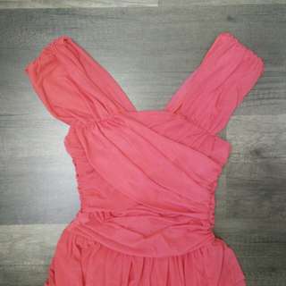 Rose Color Dinner Dress