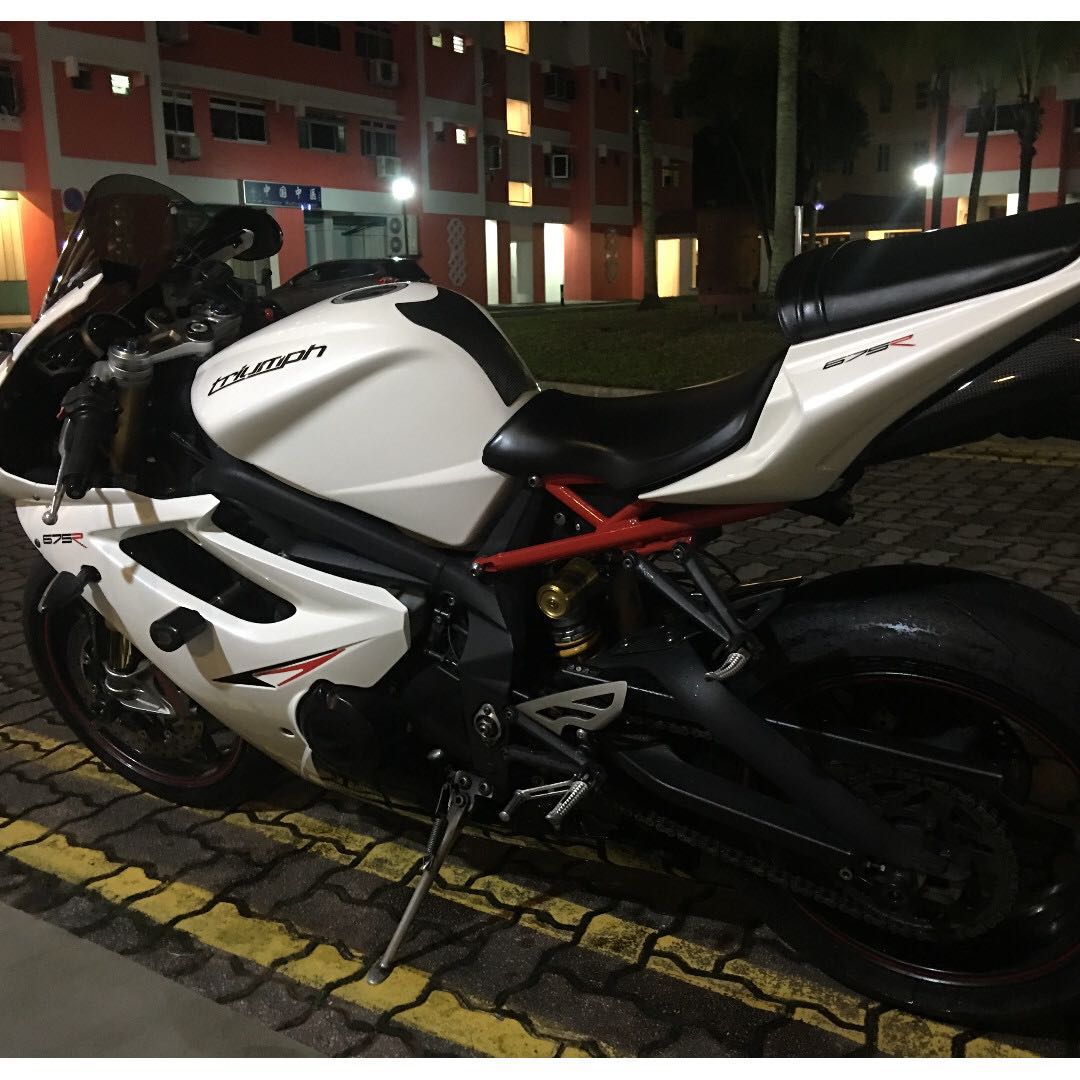 Daytona 675r second shop hand