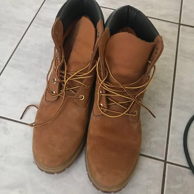 worn timberlands