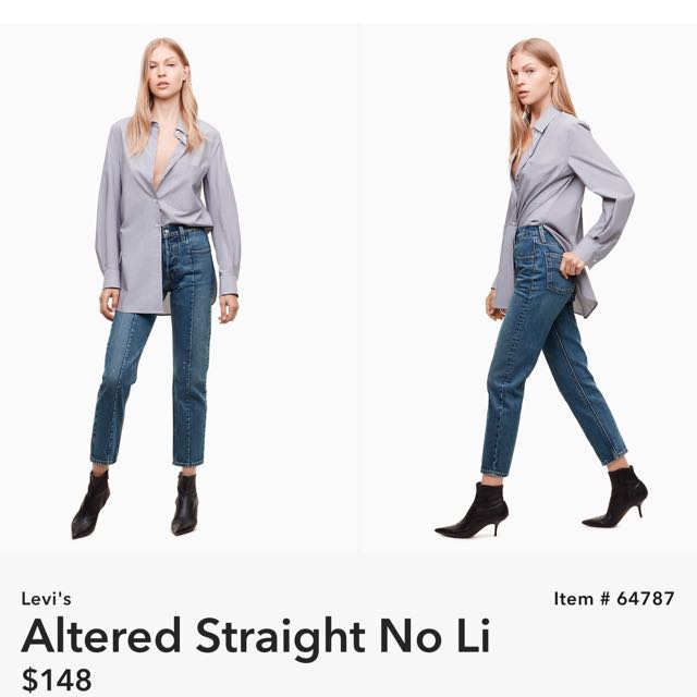 Levi's Altered Straight-Leg Jeans