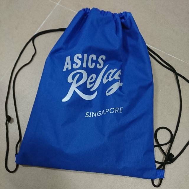 asics drawstring bag