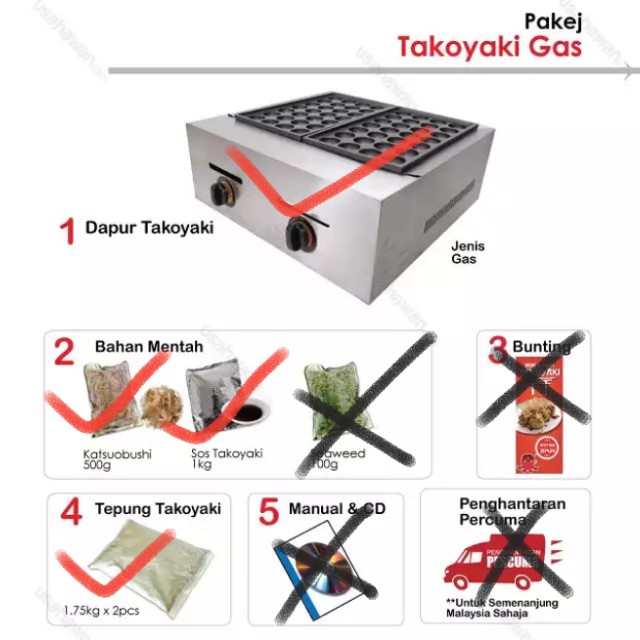Dapur Takoyaki Dan Bahan Kitchen Liances On Carou