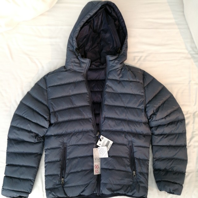 Giordano Reversible Down Jacket, Men's Fashion, Tops & Sets, Hoodies on ...