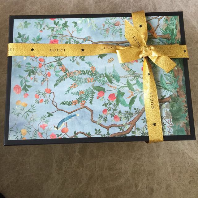 Gucci Christmas Gift Box Empty On Carousell