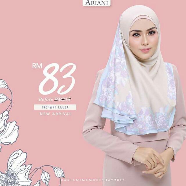 Instant Shawl Ariani Original Muslimah Fashion Scarves On Carousell