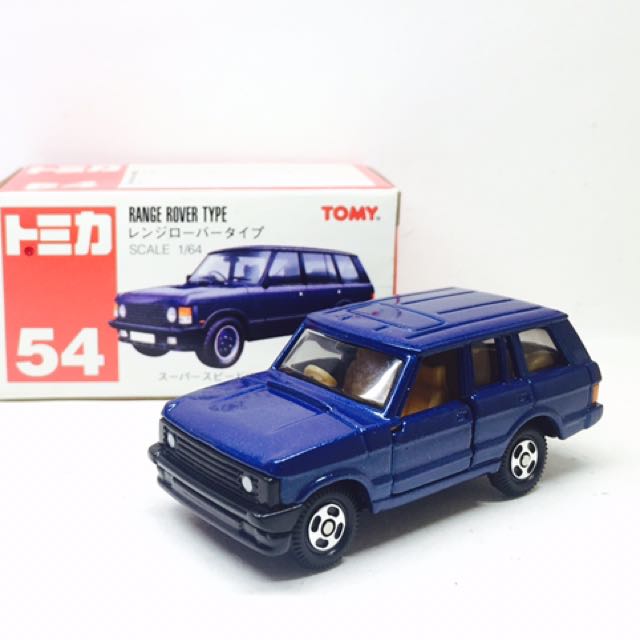 JAPAN TOMICA No.54 RANGE ROVER TYPE 1 64 DIECAST Carousell