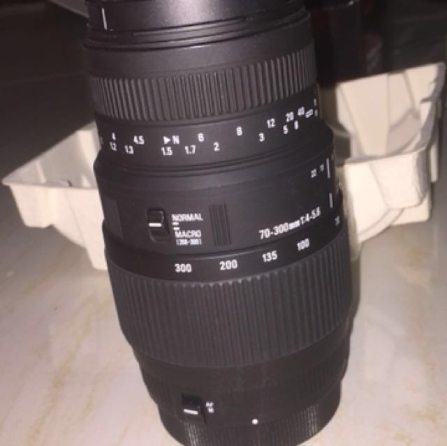 cara menggunakan lensa sigma 70 300mm