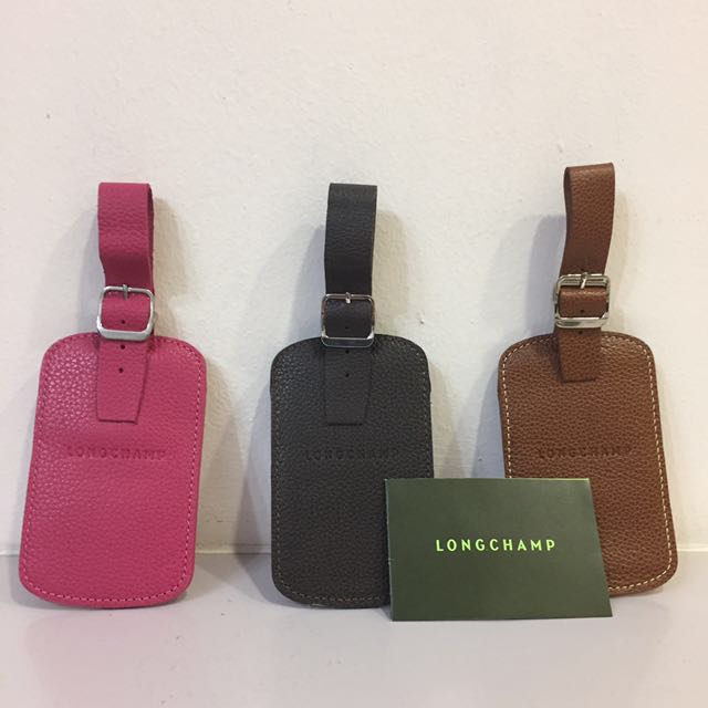 longchamp luggage tag
