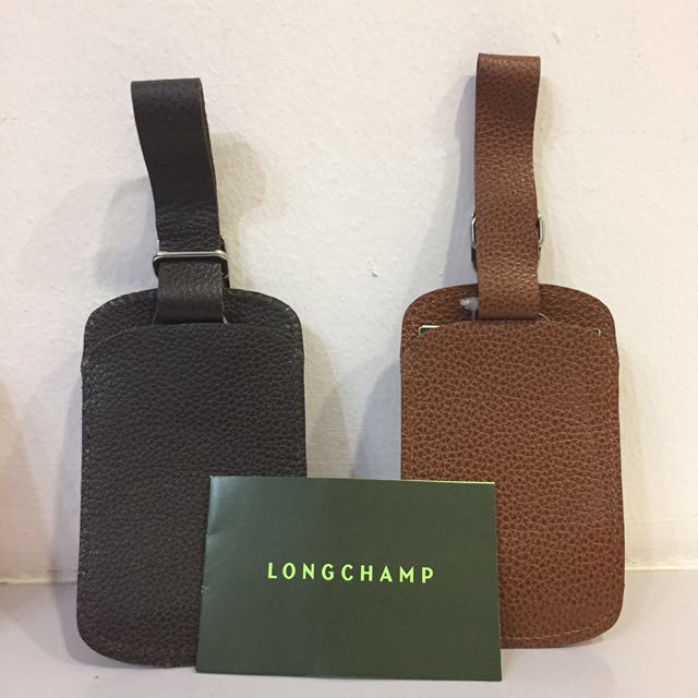 longchamp luggage tag
