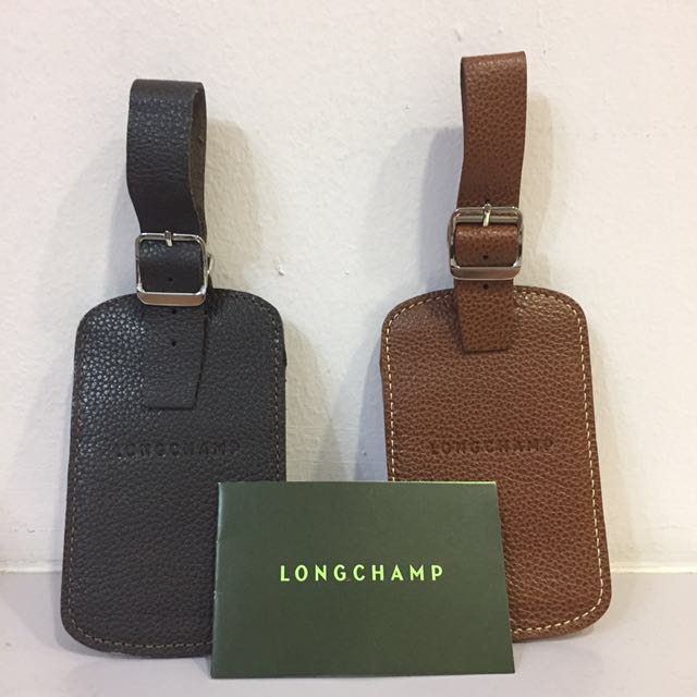 longchamp luggage tag