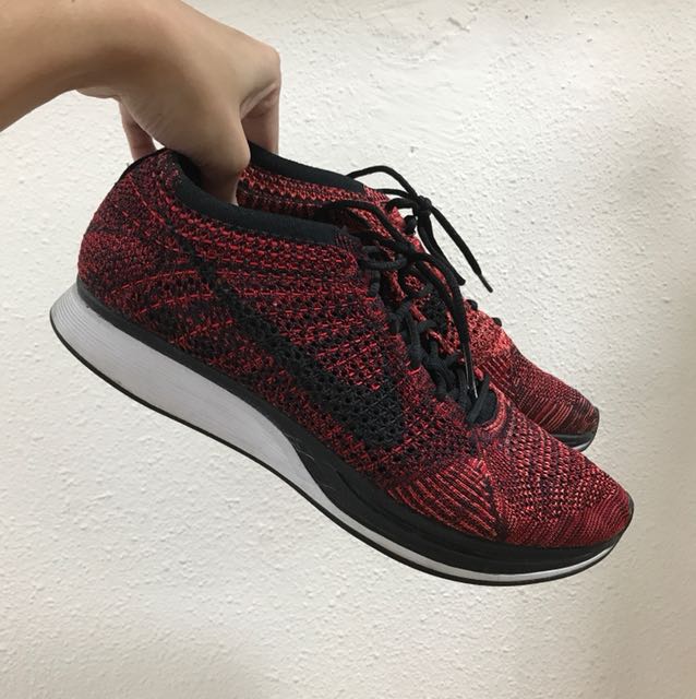 flyknit racer university red