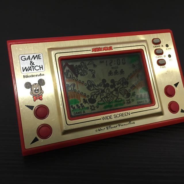 Nintendo Mickey Mouse Game Watch Toys Games Video Gaming