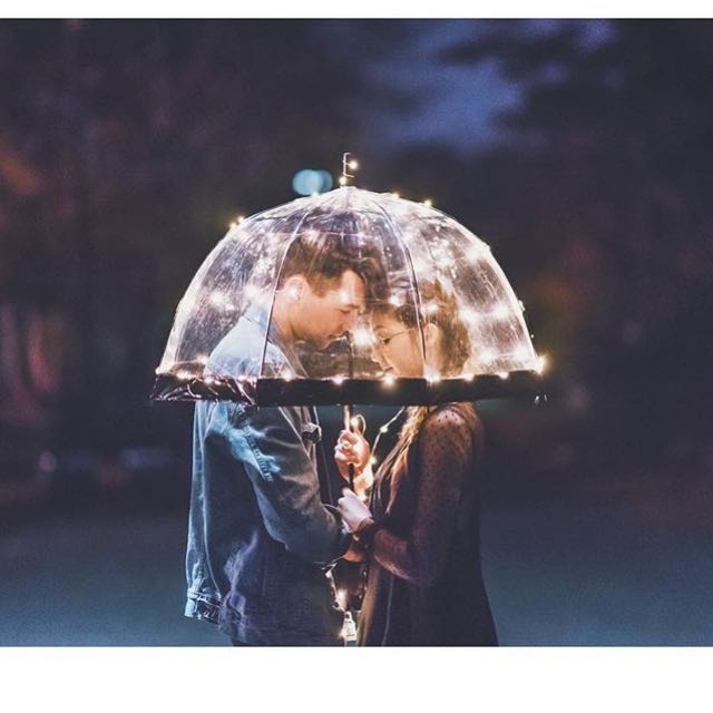 Umbrella fairy store lights