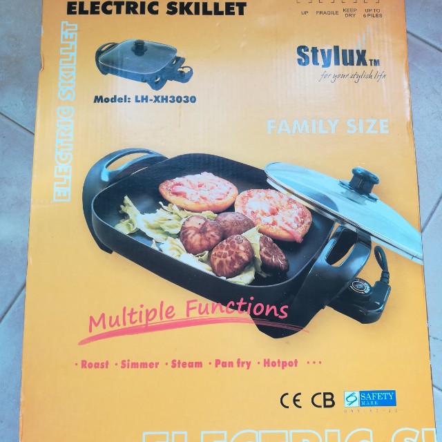 Stylux electric skillet price reduced!!, TV & Home Appliances