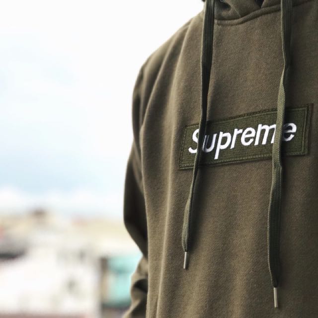 Supreme hoodie army store
