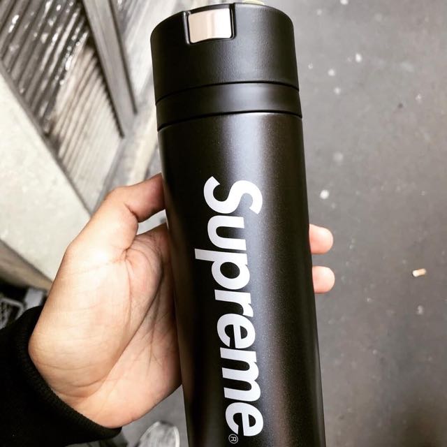 Supreme x Zojirushi Stainless Steel Mug Black Men s Fashion