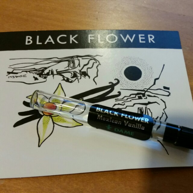 Black flower mexican vanilla dame online perfumery