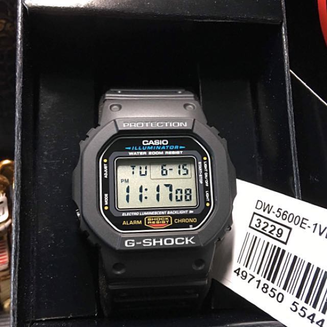 Authentic And In Stock Dw5600e 1 G Shock Dw5600 Dw 5600 Dw5600 Dw5600 Dw 5600 Men S Fashion Watches On Carousell