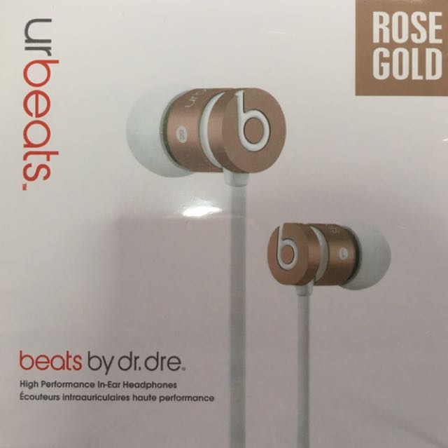 urbeats earphones rose gold