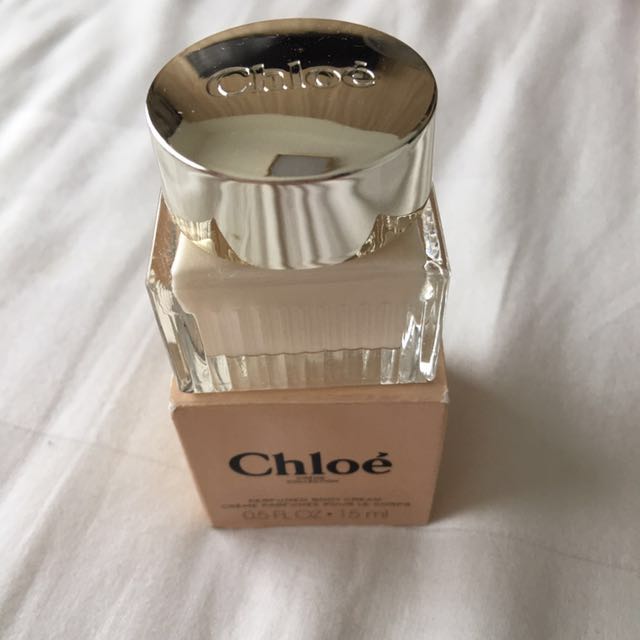 chloe perfumed body cream