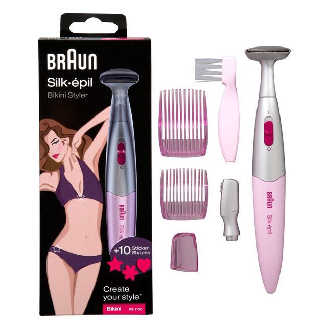 Brand New Braun Silk Epil Bikini Trimmer Electric Shaver Styler And Hair Removal Tool For Women Fg1100 Health Beauty Bath Body On Carousell