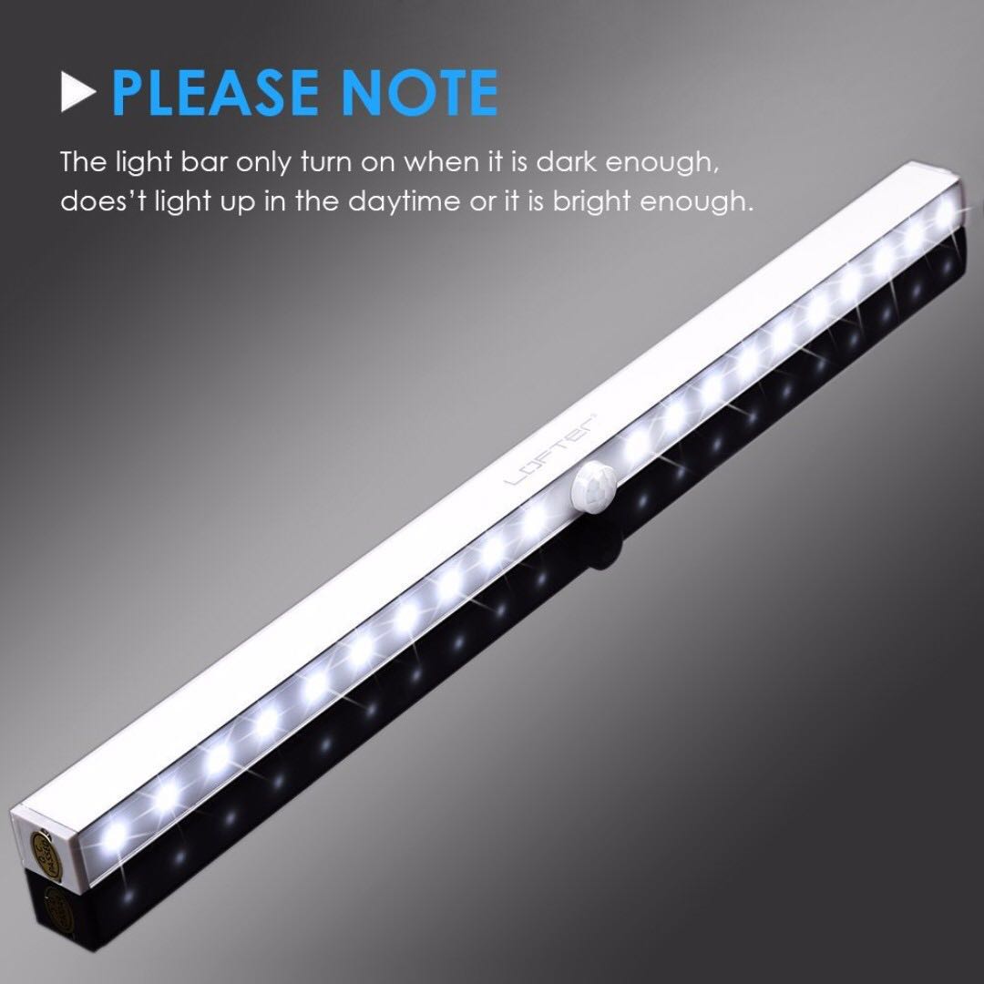 Brand New Lofter Led Wireless Motion Sensor Night Light Furniture Home Decor On Carousell