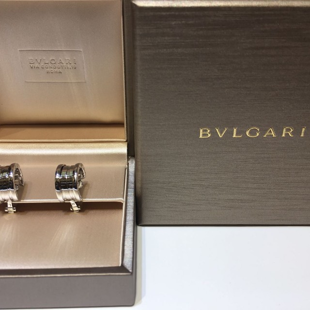 Bvlgari b zero1 earrings white gold sales