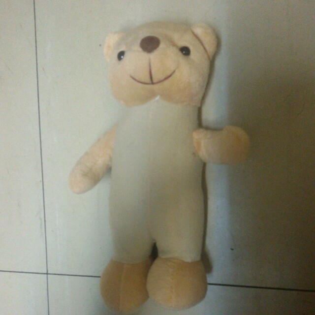 weird teddy bear