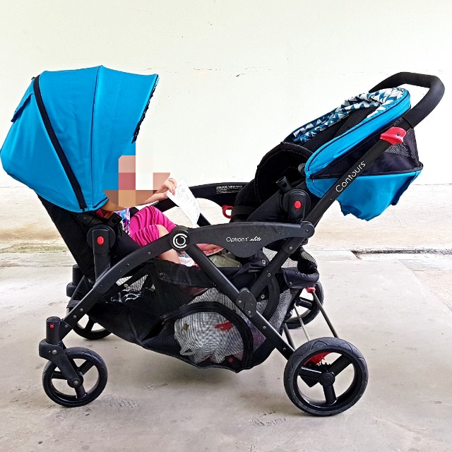 optimum double stroller