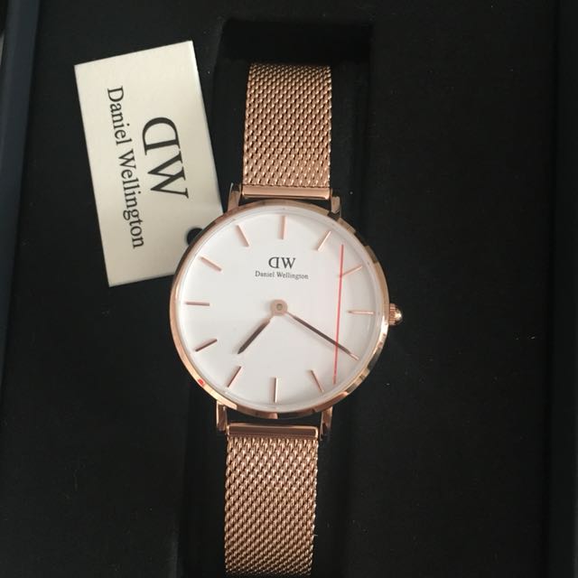 Daniel Wellington Watch Gift Set Classic Petite Melrose 28mm and Small Classic Cuff Women s Fashion Watches on Carousell