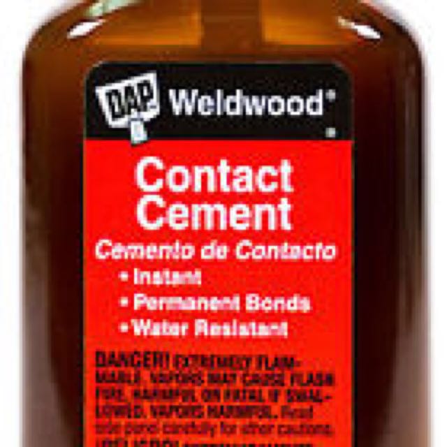 Dap Weldwood Contact Cement For Diy leather craft and other handicraft projects 3oz 88ml, Design