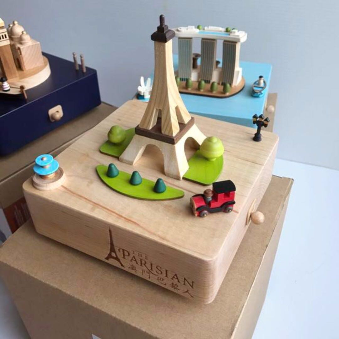 [MBS Exclusive!] The Parisian Wooderful Life Wooden Mechanical Music