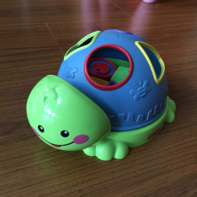 turtle shape sorter fisher price