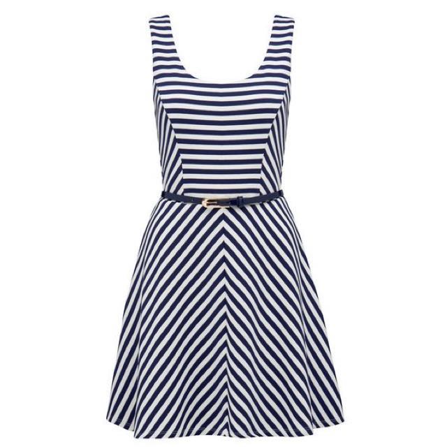 forever new striped dress