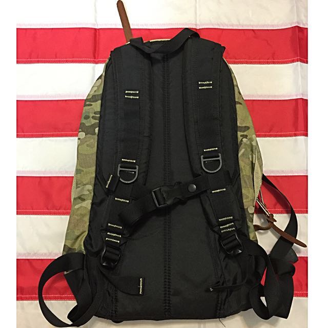 Used Gregory 90S Old Logo Day Half Backpack Camo Woodland
