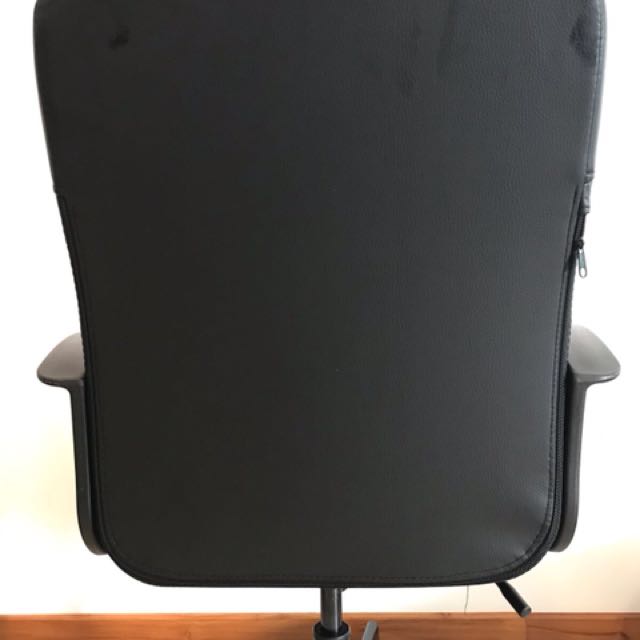 IKEA Torkel black swivel office chair, Furniture & Home Living, Furniture, Chairs on Carousell