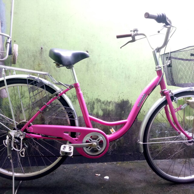 japanese bike pink