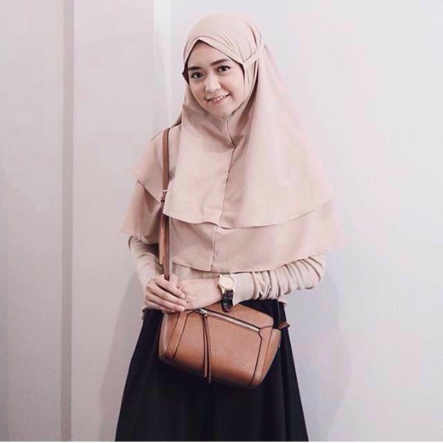 Jilbab Bergo Alesha Warna Milo Womens Fashion Muslim Fashion On