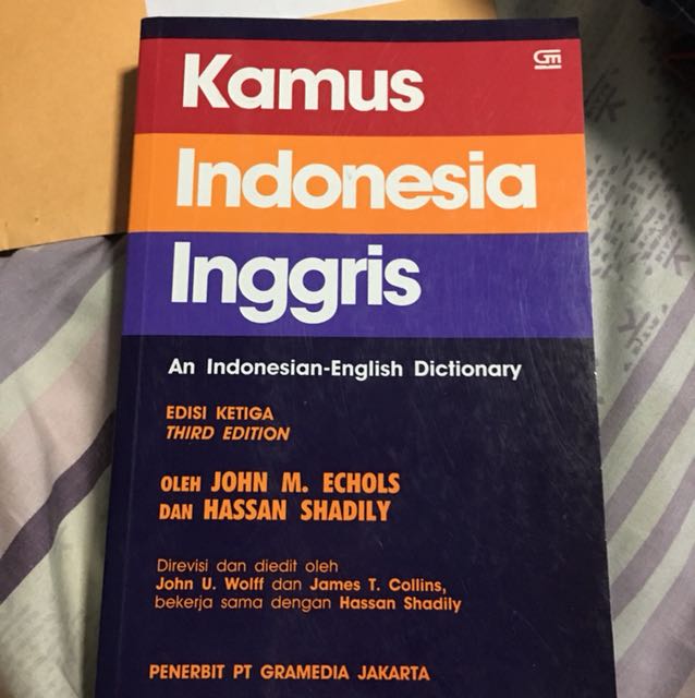 Kamus Indonesia Inggris Indonesian English Dictionary Hobbies Toys Books Magazines Children S Books On Carousell