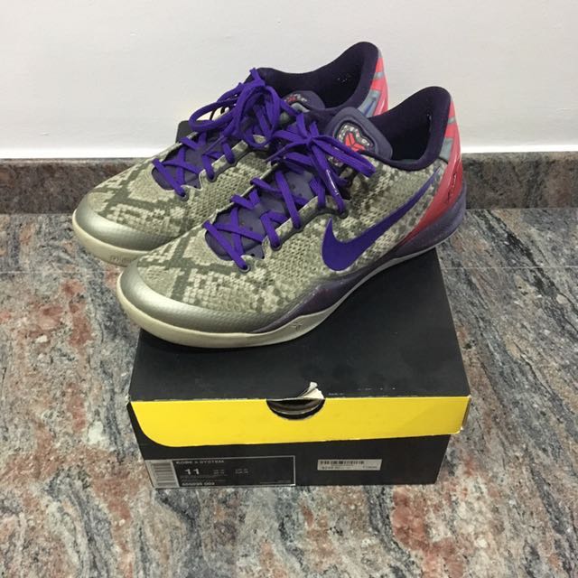 Kobe 8 Mine Grey Men s Fashion Activewear on Carousell