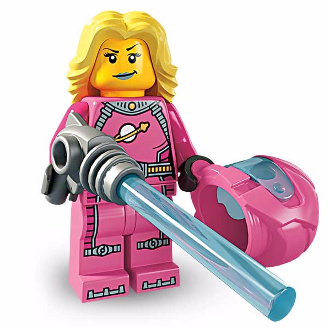 lego pink space girl